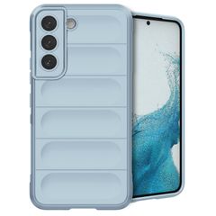 imoshion Coque arrière EasyGrip Samsung Galaxy S22 - Bleu clair