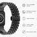 Selencia Bracelet Metallique Jubilee Apple Watch Series 1 á 9 / SE (38/40/41 mm) | Series 10 (42 mm) - Noir