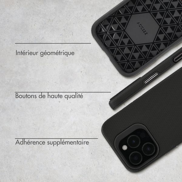 Accezz Coque Tough avec MagSafe Apple iPhone 16 Pro - Noir