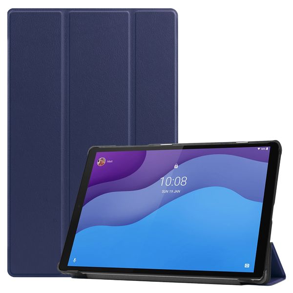 imoshion Coque tablette Trifold Lenovo Tab M10 HD (2nd gen) - Bleu