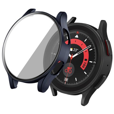 imoshion Coque rigide à couverture complète Samsung Galaxy Watch 4 40 mm - Bleu foncé