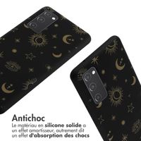 imoshion Coque design en silicone avec cordon Samsung Galaxy S20 FE - Sky Black