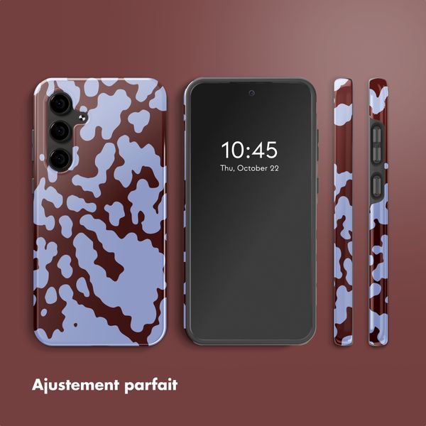 Selencia Coque arrière Vivid Samsung Galaxy S24 FE - Moo'd Lavender Glow