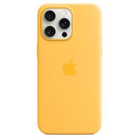 Apple Coque en silicone MagSafe Apple iPhone 15 Pro Max - Sunshine