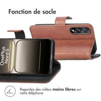 imoshion Étui de télephone portefeuille OnePlus Nord 5 - Marron