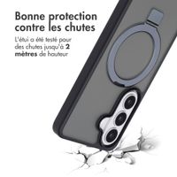 Accezz Coque Ring Stand avec MagSafe Samsung Galaxy S26 - Noir