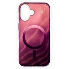iDeal of Sweden Coque Clear MagSafe Apple iPhone 16 - Cherry Lacquer