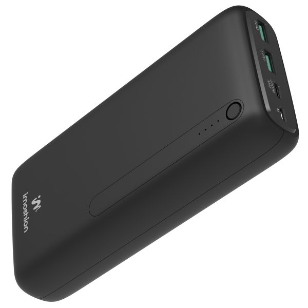 imoshion Batterie externe - 27.000 mAh - Quick Charge et Power Delivery - Noir