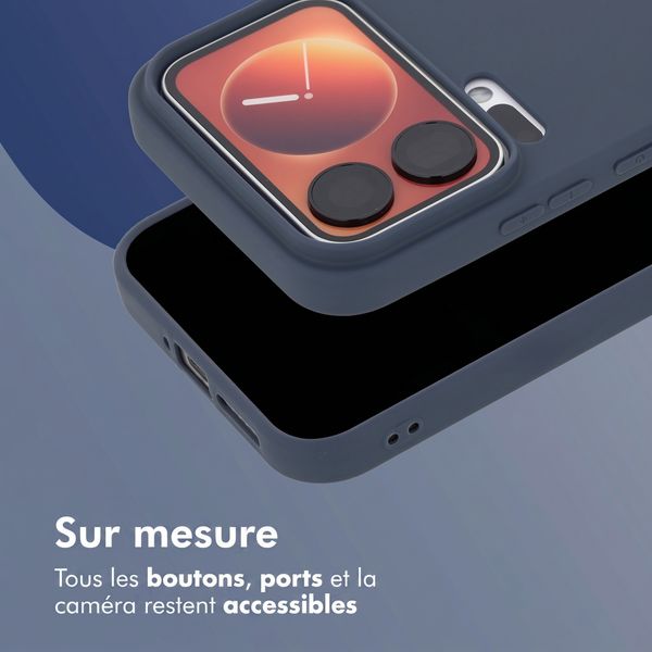 imoshion Coque Couleur Xiaomi 17 Pro Max - Bleu foncé