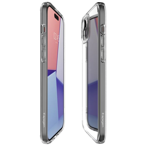 Spigen Coque Ultra Hybrid iPhone 15 - Crystal Clear