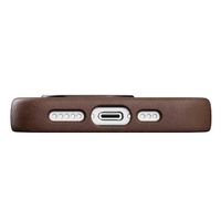 Woodcessories Coque Bio Leather MagSafe Apple iPhone 15 - Marron