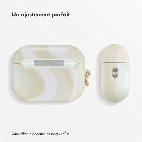 Selencia Coque Vivid  Apple Airpods Pro 3 - Desert Waves Beige