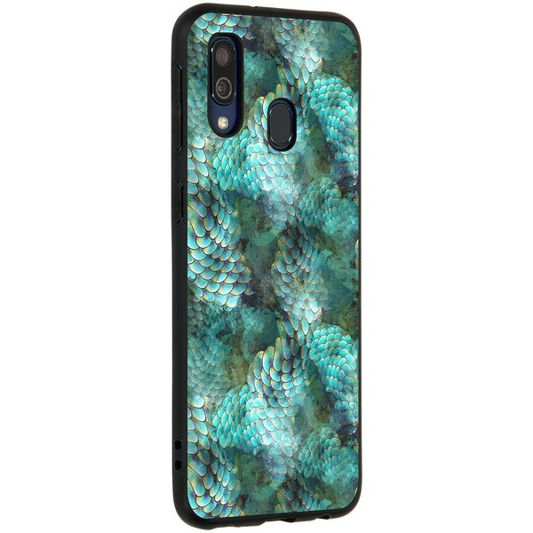 Coque design Color Samsung Galaxy A40 - Green Deco