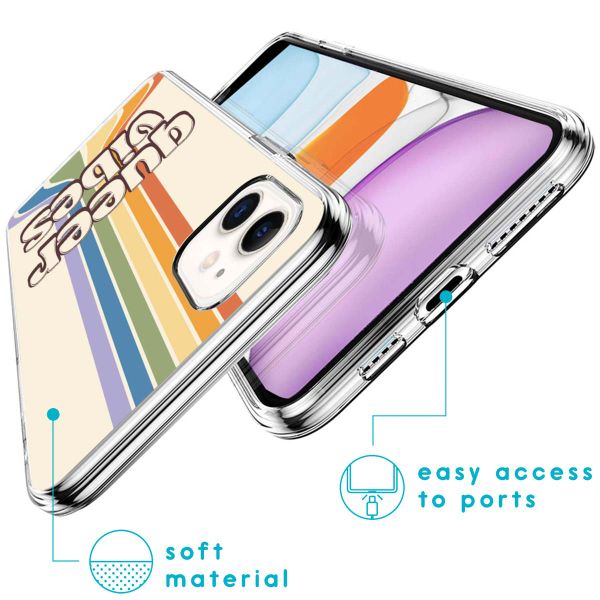 imoshion Coque Design iPhone 11 - Rainbow Queer vibes