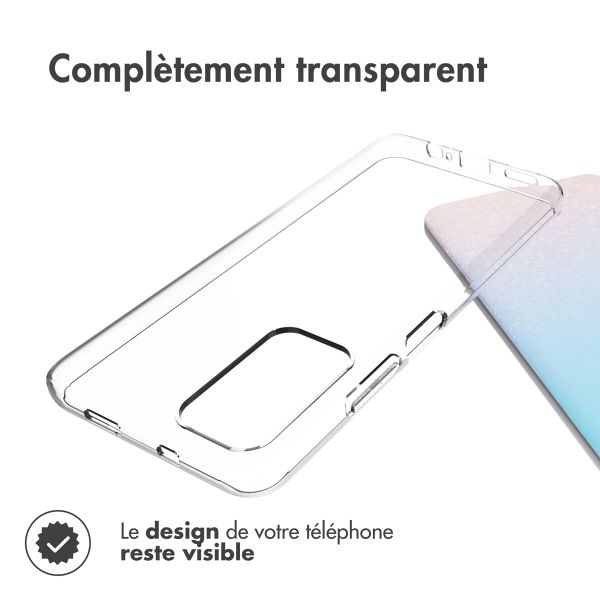 Accezz Coque Clear Xiaomi Poco M4 Pro 5G - Transparent