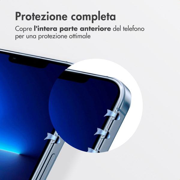 Accezz Protecteur d'écran en verre trempé + Applicateur Apple iPhone 13 Pro Max / 14 Plus