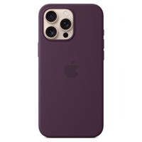 Apple Coque en silicone MagSafe Apple iPhone 16 Pro Max - Plum