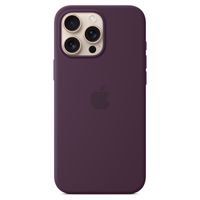 Apple Coque en silicone MagSafe iPhone 16 Pro Max - Plum