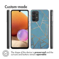 imoshion Coque Design Samsung Galaxy A33 - Blue Graphic