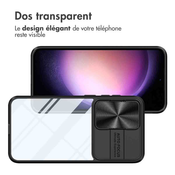 imoshion Coque arrière Camslider Samsung Galaxy S24 - Noir