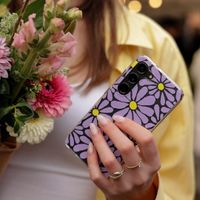 imoshion Coque Design Samsung Galaxy S24 FE - Tropical Violet Flowers Connect