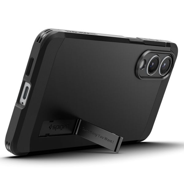 Spigen Coque Tough Armor MagSafe Samsung Galaxy S25 Edge - Noir