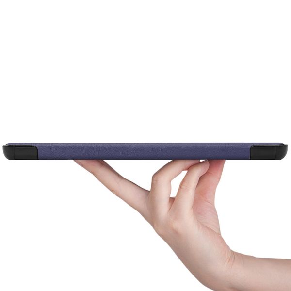 imoshion Coque tablette Trifold Lenovo Tab M10 - Bleu foncé