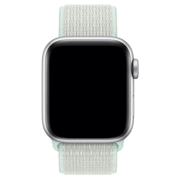 Apple Nike Sport Loop bracelet pour Apple Watch Series 1 9 SE 38 40 41 mm Series 10 42 mm Teal Tint Ploonk etait coquedetelephone