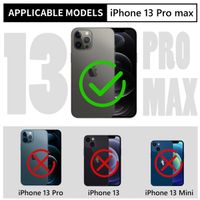 Redpepper Coque imperméable Dot Plus iPhone 13 Pro Max - Noir