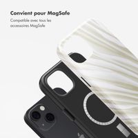 Selencia Coque arrière Vivid Tough avec MagSafe iPhone 13 - Nature Light Brown