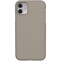 Nudient Coque Thin iPhone 11 - Clay Beige