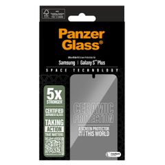 PanzerGlass Protecteur d'écran en céramique avec applicateur Samsung Galaxy S25 Plus