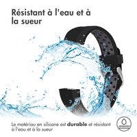 imoshion Bracelet sportif en silicone Fitbit Alta (HR) - Noir/Gris