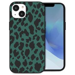 imoshion Coque Design iPhone 14 - Green Leopard