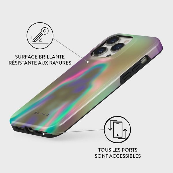 Burga Coque arrière Tough iPhone 15 Pro Max - Ethereal