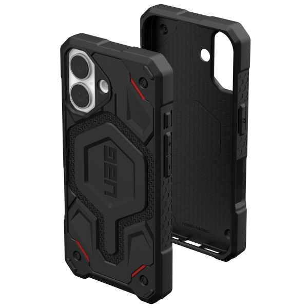 UAG Coque arrière Monarch Pro Apple iPhone 16 - Kevlar Black
