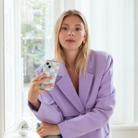 Selencia Coque arrière Vivid Samsung Galaxy A55 - Groovy Sage Green