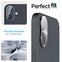 Spigen GLAStR EZ Fit Optik Protection d'objectif de caméra (pack de 2) Apple iPhone 16 / 16 Plus - Crystal Clear