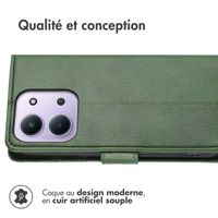 imoshion Étui de télephone portefeuille Xiaomi Redmi 15C (5G) - Vert