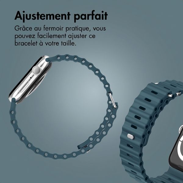 Accezz Bracelet Ocean Apple Watch | 38/40/41/42 mm - Abyss Blue