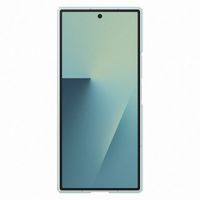 Samsung Coque en silicone avec support Samsung Galaxy Z Fold 7 - Mint