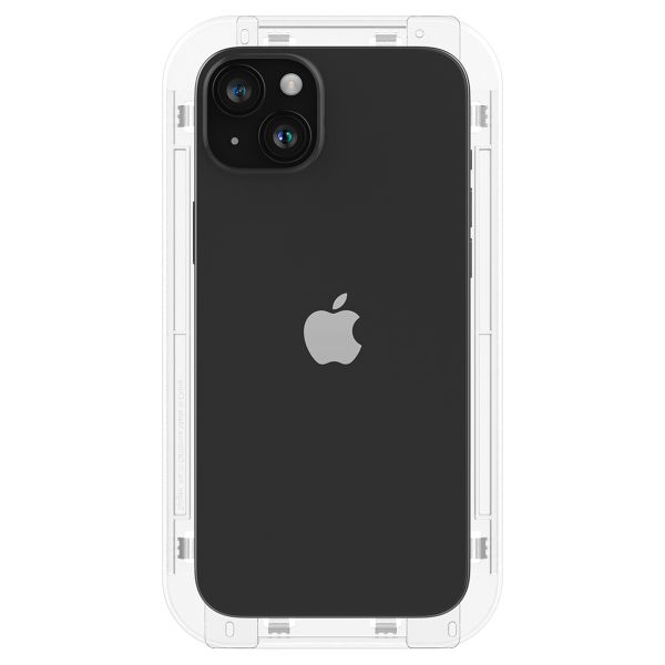 Spigen Protection d'écran en verre trempé GLAStR Privacy Applicator Apple iPhone 16 / 15