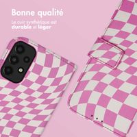 imoshion Étui de télephone portefeuille Design Samsung Galaxy A33 - Retro Pink