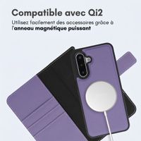 imoshion Étui portefeuille luxe 2-en-1 amovible Samsung Galaxy A17 (5G) / (4G) - Violet