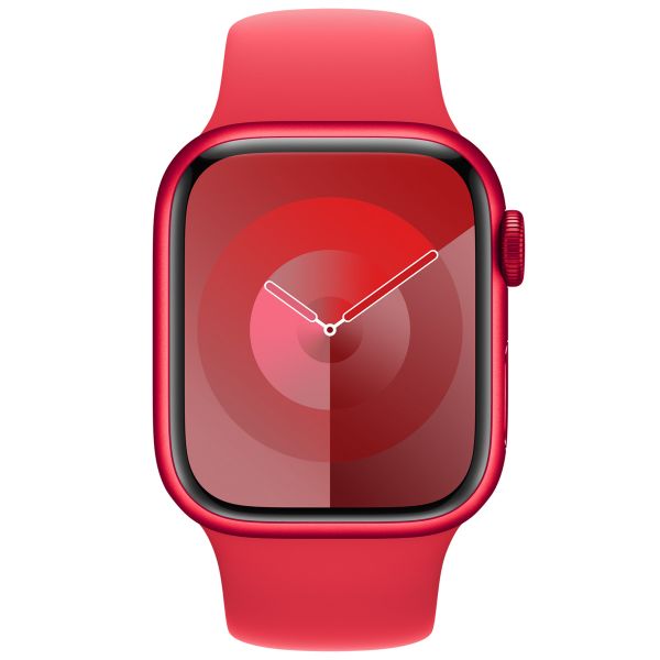 Apple Bracelet Sport Apple Watch Series 1 t/m 9 / SE (38/40/41 mm) | Series 10 / 11 (42 mm) - Taille M/L - (Product) Red