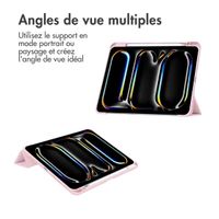 imoshion Coque tablette rigide Trifold Apple iPad Pro 11 (2024) M4 - Rose