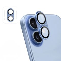 imoshion Protection Caméra en verre trempé 2 Pack Apple Apple iPhone 17 - Mist Blue