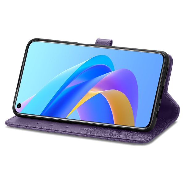 imoshion Etui de téléphone portefeuille Mandala Oppo A76 (4G) - Violet