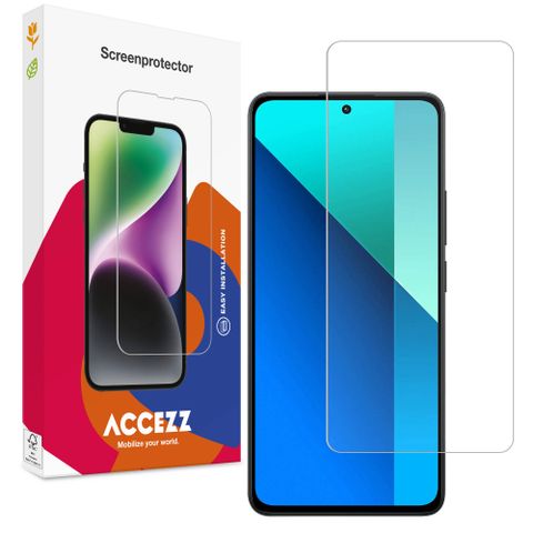 Accezz Protection d'écran en verre trempé Xiaomi Redmi Note 13 (5G) - Transparent