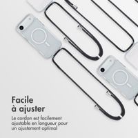 imoshion Coque MagSafe avec cordon amovible Apple iPhone Air - Transparent